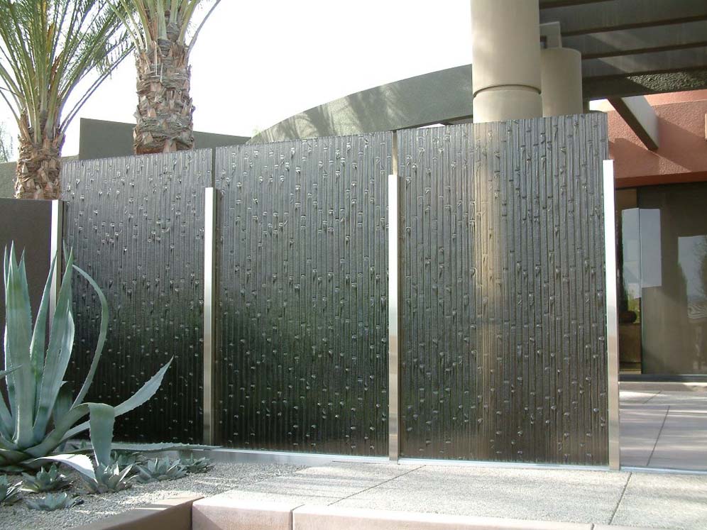 Sheets of Rain Wall